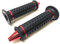Universal Lenkergriffe Griffe Tuning Schwarz Rot Roller Scooter Motorrad