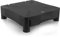 Ewent EW1280, Supporto per Monitor da Computer, Con Sollevamento Regolabile e Vano Portaoggetti, Supporto di Plastica Colore Nero, Carico Massimo 27 kg
