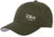 2Stoned Flexfit Baseball Cap Classic Oliv mit Stick Größe S/M (56 cm - 58 cm) für Damen, Herren und Jugendliche