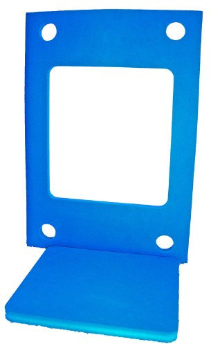 Schwimminsel mit Öffnung und 4 Löchern Größe 950 x 700 x 38 mm Blau Badespielzeug Schwimmlernhilfe NEU&Originalverpackt