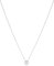 JETTE Damen-Kette 925er Silber rhodiniert 1 Zirkonia One Size, Silber 86505711