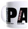 CADEAUX.COM - Mug Personnalisé En Céramique - Papa - Résiste Au Micro-ondes Et Lave Vaisselle - Idée Cadeau Personnalisé Avec Prénom