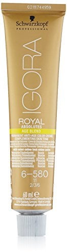 Schwarzkopf Igora Royal Coloración Permanente en Crema para el Cabello 6-580 - 60 ml.