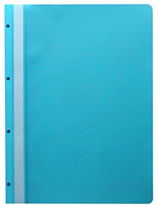 20 Ablage-Schnellhefter / Archiv-Hefter mit Lochung zum Abheften /Farbe:hellblau