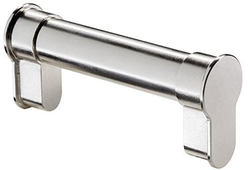 WPLUSM EASYBLIND Universal-Blindzylinder Profil-Zylinder 77-132 mm Türstärke vernickelt Steckmechanismus