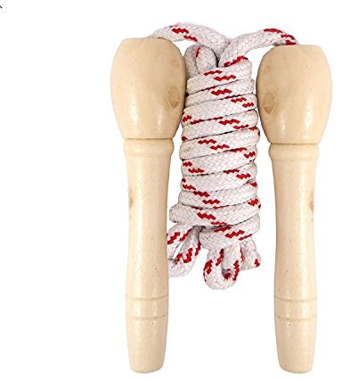 Wooden Handled Skipping Rope 180cm