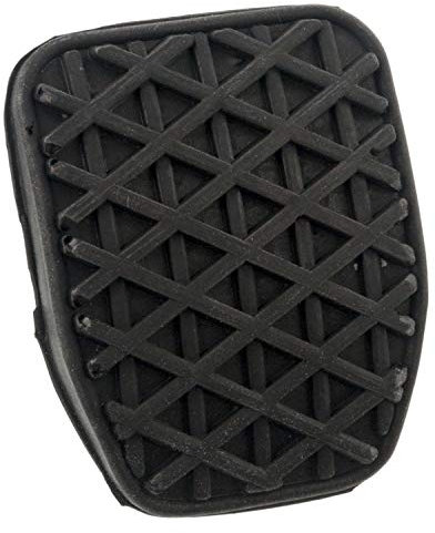 febi bilstein 01760 Pedalbelag für Kupplungs- und Bremspedal, schwarz