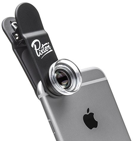 Pixter Objectif pour Smartphone Macro - Compatible Tout Smartphone, Android et iOS : iPhone 6, 6S, 7, 7 Plus, 8, 8 Plus, X, Xs, 11, 11 pro/ Samsung S7, S7 Edge, S8, S8 Plus, S9, S9 Plus, S10, S20, S20 Plus / Huawei / Sony / Xiaomi / OnePlus