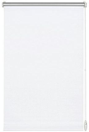 GARDINIA EASYFIX Thermo-Rollo mit Thermo-Rückseite zum Klemmen oder Kleben, Höchste Lichtreflektion, Energiesparend, Lichtundurchlässig, Alle Montage-Teile inklusive, Weiß, 70 x 210 cm (BxH)