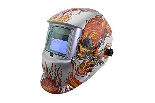 Solar Schweißmaske Schweißhelm Automatik Schweißschirm Schweißschild Skull LYG-8630