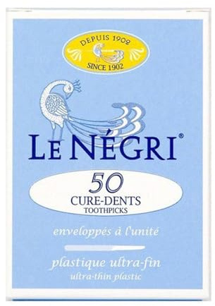 Le Négri Zahnstocher Kunststoff 50 Einheiten