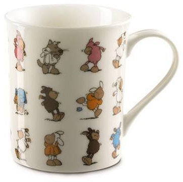 NICI, Jolly Wolf, Wolf im Schafspelz, Tasse, Porzellan