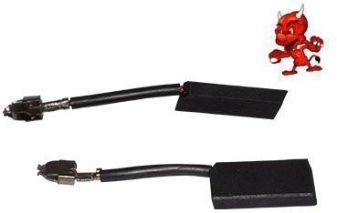 1 Satz Kohlebürsten Motorkohle Kohlestifte Schleifkohle passend für Bosch EXCLUSIV WFV 2830