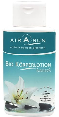 Basische Körper Lotion bio Basen Creme ohne Glycerin, ohne Sulfate, ohne Emulgator, ohne Silikon, ohne Konservierungsstoffe, mit Bio Pflanzenwirkstoffe - 200 ml