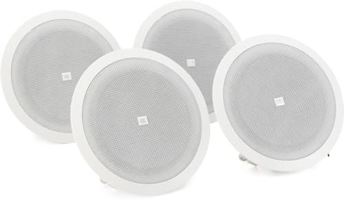 JBL 8128 8-inch, Full-range, In-Ceiling Loudspeaker (PACK of 4)