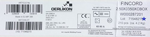 Stabelektrode Oerlikon Fincord 2,5 x 350 mm Schweißelektroden