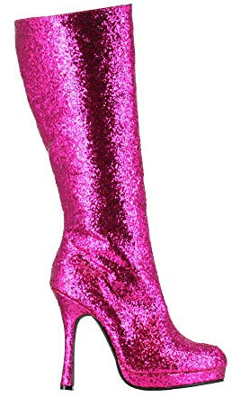 Ellie Shoes Damen 421-zara, Fuchsia glitzernd, 39 EU