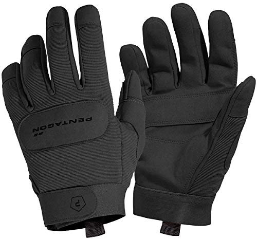 Pentagon Herren Mechanic Handschuhe, Schwarz, Größe S