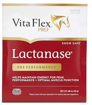 Vita Flex Pro Lactanase Pre Performance Horse Supplement, 25g Packets