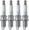 NGK 4x Original Zündkerze 2262 für Motorrad, Nickel, 1.1 mm, SPARK_PLUG