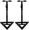 Rockville RVSM1 Pair of Near-Field Studio Monitor Stands w/Adjustable Height,Black
