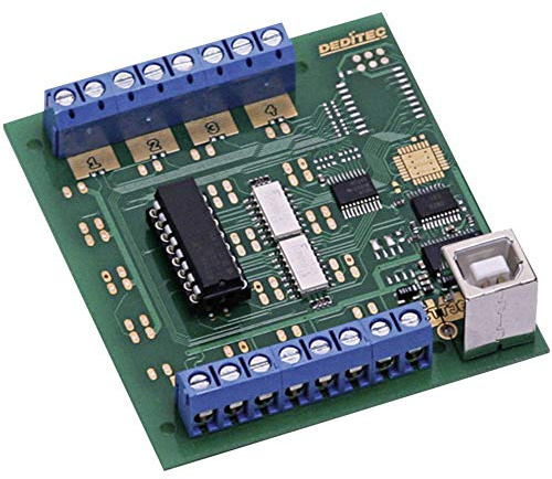 DEDITEC USB-OPTOIN-8_A, Anzahl der digitalen Zähnen: 8