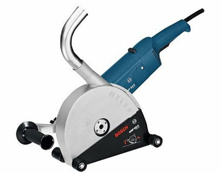 Bosch GNF 65 A Professional - Rozadora, 2400 W, 240 V, 3 separadores 4 mm, 4 separadores 6mm, brida, codo de aspiración, empuñadura adicional, maletín