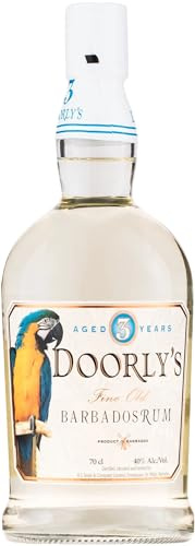 Doorly's 3yo White Barbados Rum, 70 cl
