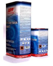 APP 2K HS ACRYL KLARLACK SPEZIAL S (KRATZFEST) 5L + 2.5 HÄRTER (Kurz) 020110K