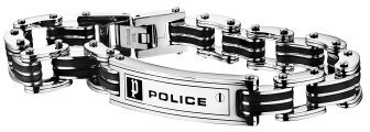 Police Herren-Charm-Armband Edelstahl PJ.24919BSB/01-L