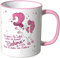 WANDKINGS® Tasse, Spruch: Sei Immer Du selbst, außer du Kannst EIN Einhorn Sein, dann … - ROSA