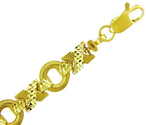 Kleine Schätze - 14 Karat Gelbgold Armband - XOXO Armband