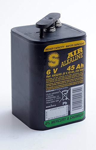 Cegasa - Pile depolarisation air alcaline 4AS2/45 6V 45Ah - Pile(s)