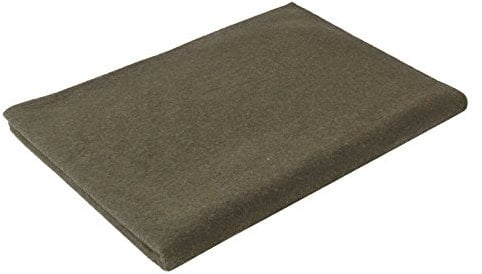 Rothco Decke aus 70% Wolle, Olivgrün, 167,6 x 228,6 cm