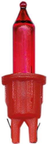 Ersatz-Leuchtmittel - für 10er Color Line Lichterkette - 24V - 1,15W - Rot - 5 Stück