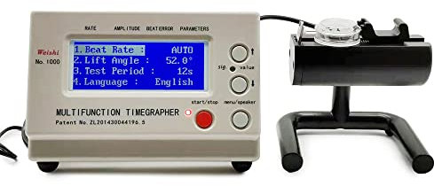 Weishi Timegrapher NO.1000 Uhr Timing Maschine Multifunktions-Tester Werkzeug (UK &Europa Stecker)