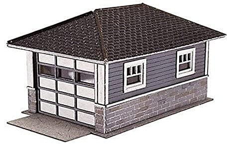 Atlas 2860 N Spur Barb's Bungalow Garage Holzbausatz N Spur Atlas Züge