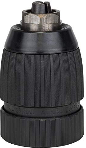 Bosch Professional Schnellspannbohrfutter (2 Hülsen, Spannbereich 1,5-13 mm, Aufnahme 3/8 - 24, Rechts- und Linkslauf, Zubehör Bohrmaschine)