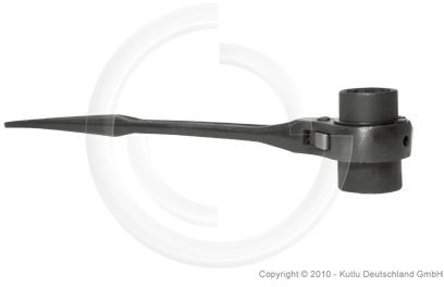 Gerüstbauratsche Knarre Ratschenschlüssel für Gerüstbauer 21mm/24mm
