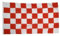 XXL Flagge Fahne Karo Rot-Weiß 150 x 250 cm