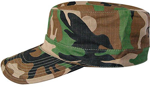 CN Outdoor Army Cap BDU Cap Sommer Rip Stop Woodland Gr.S