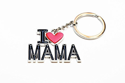 Schlüsselanhänger I Love MAMA | Geschenk für Frauen | Damen | Kinder | Mädchen | Jahrestag | Geburtstag | Eltern | Mom | Liebe | Mutter