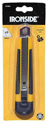 Ironside 127004 Cuttermesser 18 mm 2 Komponenten-Griff, TÜV/