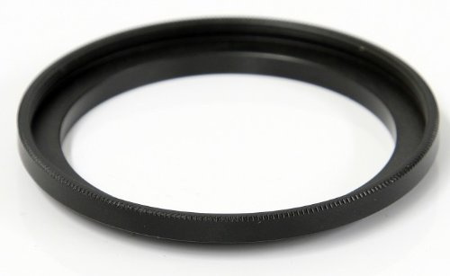 Impulsfoto Adapterring 43mm - 52mm: 43mm Außengewinde und 52mm Innengewinde (Step Up Ring) in schwarz