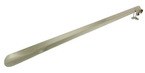 Chausse-pied métal (inox) très grand modèle - 52 cm