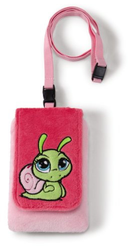 NICI 36469 - Handytäschchen Schnecke, 9 X 13.5 cm, grün