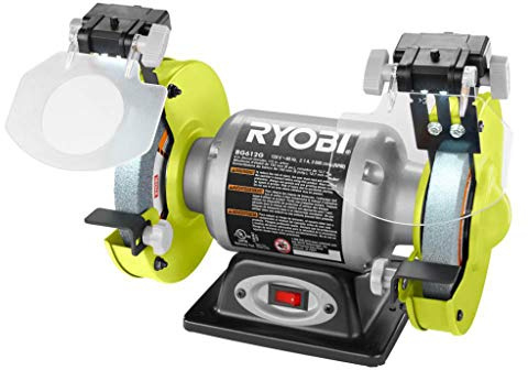 RYOBI GIDDS2-3554576 Schleifmaschine mit LED-Lichtern, 15,2 cm, 2,1 A | BG612G