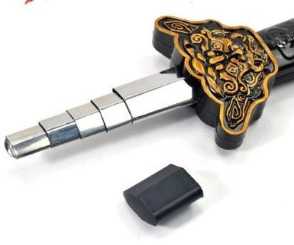 Happyliya Chinese Tai Chi Sword Kung Fu Martial Arts Retractable Magic Sword