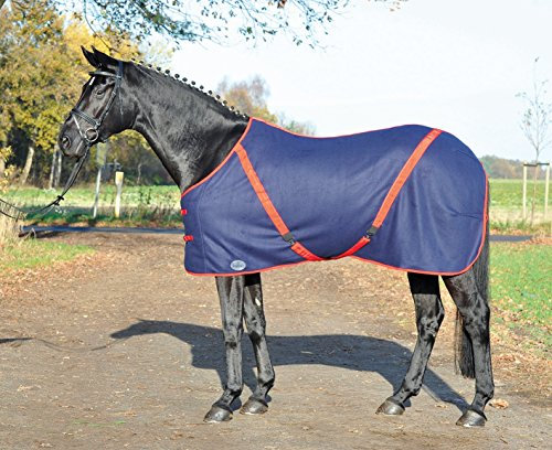 Abschwitzdecke Cross, Unisex, lagoon/fog, 155