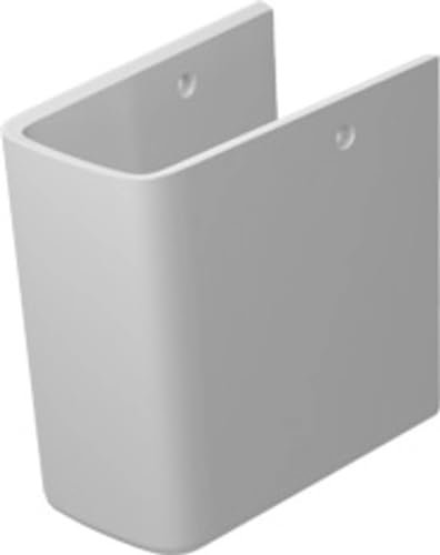 Duravit ME by Starck Halbsäule Weiß Hochglanz
